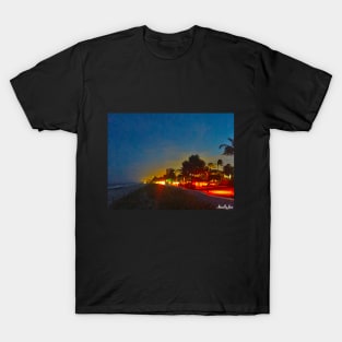 Night Sky at the Beach T-Shirt